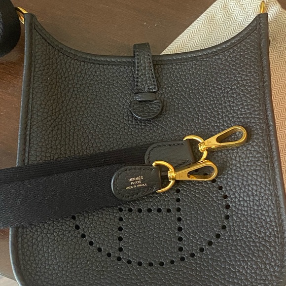 HERMES EVELYNE 16 TPM BLACK CLEMENCE - Picture 5 of 16